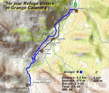 Séjour raquettes dan le Val Maira (1er jour), Séjour raquette dans le Val Maira  1er jour  036 