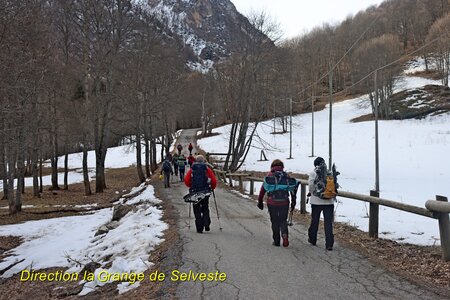 Séjour raquettes dans le Val Maira (2ème jour), Séjour raquette dans le Val Maira  2eme jour  003