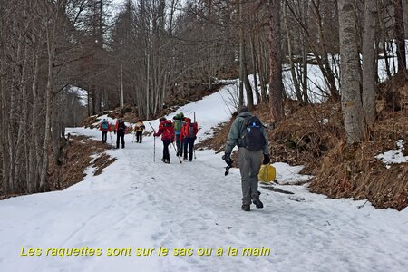 Séjour raquettes dans le Val Maira (2ème jour), Séjour raquette dans le Val Maira  2eme jour  004