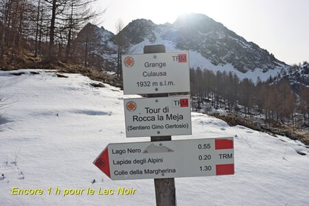 Séjour raquettes dans le Val Maira (2ème jour), Séjour raquette dans le Val Maira  2eme jour  018