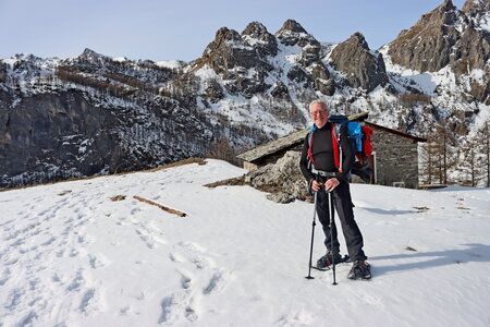 Séjour raquettes dans le Val Maira (2ème jour), Séjour raquette dans le Val Maira  2eme jour  019