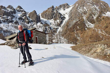 Séjour raquettes dans le Val Maira (2ème jour), Séjour raquette dans le Val Maira  2eme jour  020
