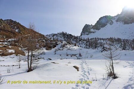Séjour raquettes dans le Val Maira (2ème jour), Séjour raquette dans le Val Maira  2eme jour  022