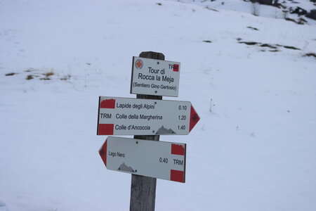Séjour raquettes dans le Val Maira (2ème jour), Séjour raquette dans le Val Maira  2eme jour  023