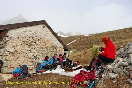 Séjour raquettes dans le Val Maira (3ème jour), Séjour raquette dans le Val Maira   3eme jour  022