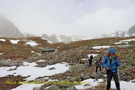 Séjour raquettes dans le Val Maira (3ème jour), Séjour raquette dans le Val Maira   3eme jour  023