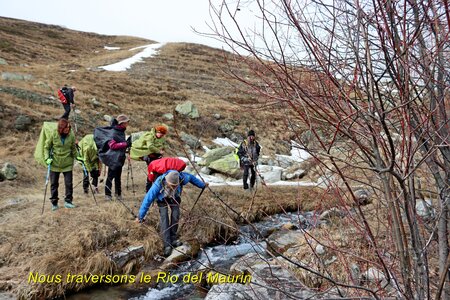 Séjour raquettes dans le Val Maira (3ème jour), Séjour raquette dans le Val Maira   3eme jour  025