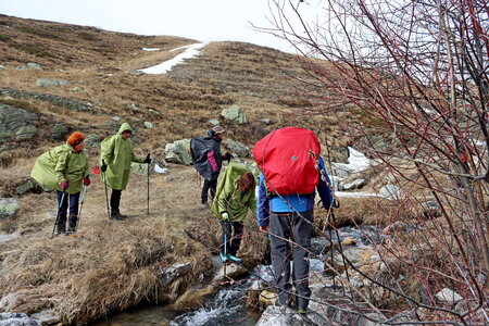 Séjour raquettes dans le Val Maira (3ème jour), Séjour raquette dans le Val Maira   3eme jour  026