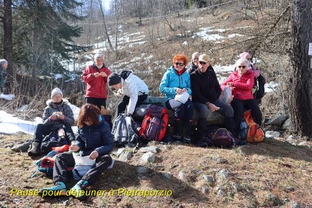 Séjour Raquettes dans le Val Maira (4ème jour), Séjour raquette dans le Val Maira  Dernier jour  013