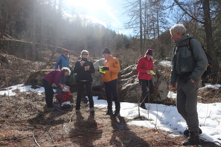 Séjour Raquettes dans le Val Maira (4ème jour), Séjour raquette dans le Val Maira  Dernier jour  014