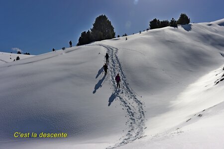 Raquettes à Céüse, Tour de Céüse en raquettes 030