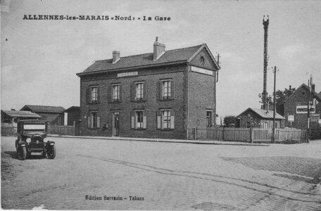 ALLENNES LES MARAIS, GARE-1