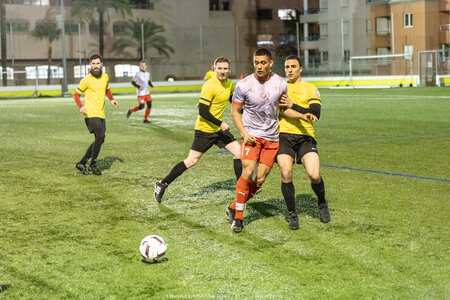 Football Carabiniers/Hopital 11 mars 2024, Match 11mars24  65 sur 123 