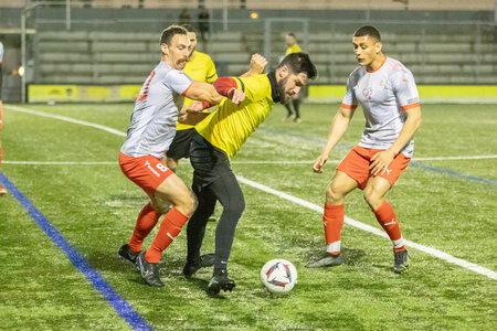 Football Carabiniers/Hopital 11 mars 2024, Match 11mars24  112 sur 123 