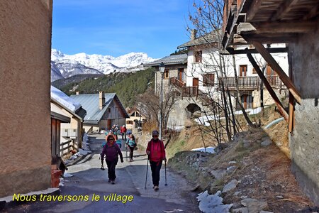 Raquettes au Col de la Crèche, Col de la Crèche 002