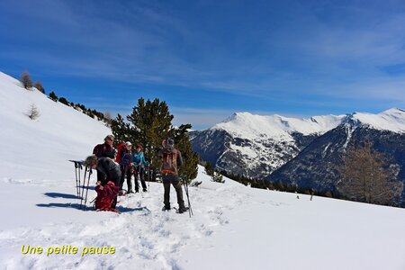 Raquettes au Col de la Crèche, Col de la Crèche 013