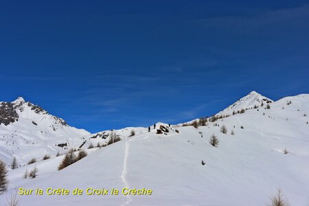 Raquettes au Col de la Crèche, Col de la Crèche 019