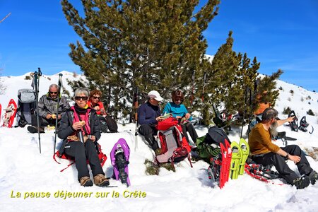 Raquettes au Col de la Crèche, Col de la Crèche 022