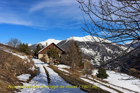 Raquettes au Col de la Crèche, Col de la Crèche 042