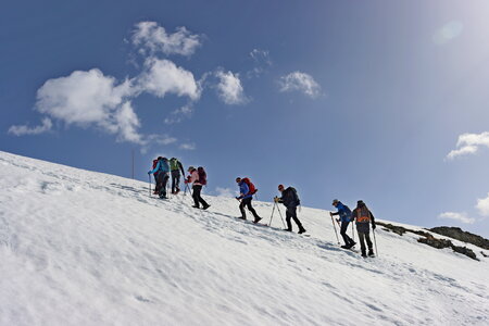 Tour du Plateau de Jujal en raquettes, Raquettes sur le Plateau de Jujal 011