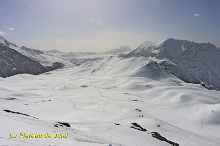 Tour du Plateau de Jujal en raquettes, Raquettes sur le Plateau de Jujal 012