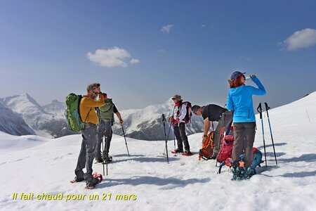 Tour du Plateau de Jujal en raquettes, Raquettes sur le Plateau de Jujal 013