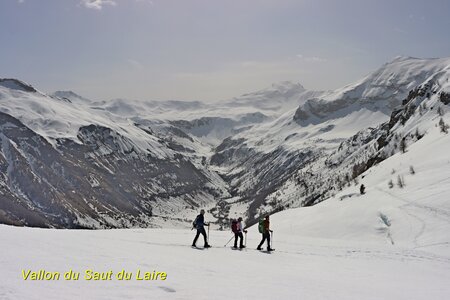 Tour du Plateau de Jujal en raquettes, Raquettes sur le Plateau de Jujal 022