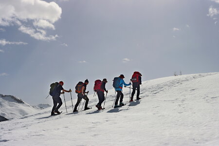 Tour du Plateau de Jujal en raquettes, Raquettes sur le Plateau de Jujal 025