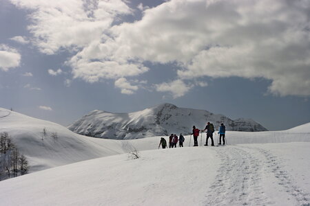 Tour du Plateau de Jujal en raquettes, Raquettes sur le Plateau de Jujal 028