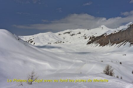 Tour du Plateau de Jujal en raquettes, Raquettes sur le Plateau de Jujal 030