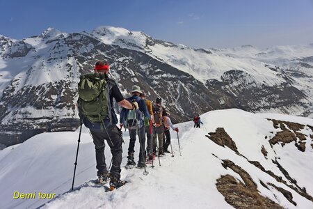 Tour du Plateau de Jujal en raquettes, Raquettes sur le Plateau de Jujal 041