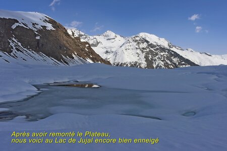 Tour du Plateau de Jujal en raquettes, Raquettes sur le Plateau de Jujal 050