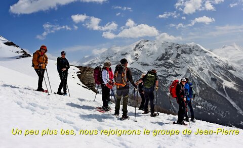 Tour du Plateau de Jujal en raquettes, Raquettes sur le Plateau de Jujal 053