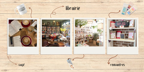 café librairie, café