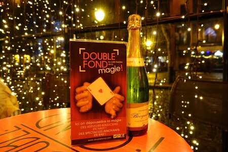 Pour les entreprises au DOUBLE FOND, Champagne