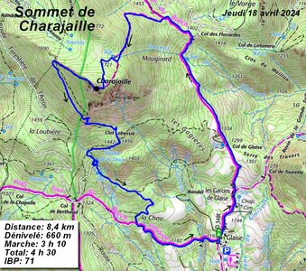 Sommet de Charajaille, Charajaille  Veynes  038