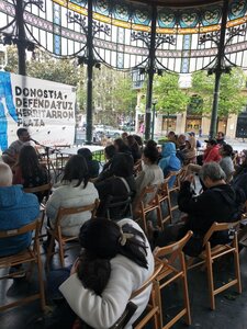 27/04/2024 Donostia Defendatuz Herritarron Plaza, photo_2024-04-28_11-49-41