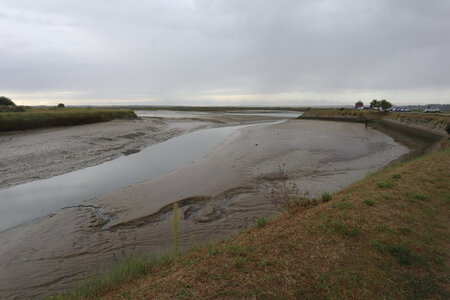 20210827 Le Crotoy - Saint-Valery-sur-Somme, IMG_2633 Le bassin de chasse et la digue du Crotoy