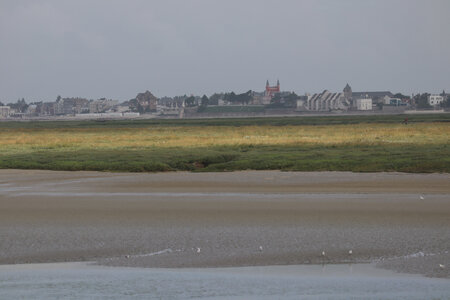 20210828 Saint-Valery-sur-Somme - Cayeux-sur-Mer, IMG_2727 Le Crotoy et la baie de Somme vus depuis Saint-Valery (pano 2)