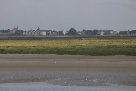 20210828 Saint-Valery-sur-Somme - Cayeux-sur-Mer, IMG_2728 Le Crotoy et la baie de Somme vus depuis Saint-Valery (pano 3)