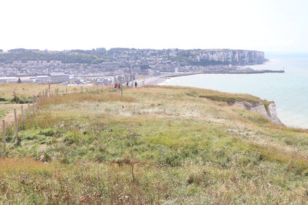 20210829 Cayeux-sur-Mer - Le-Tréport, IMG_2815 Le Tréport vue depuis Notre-Dame de la Falaise
