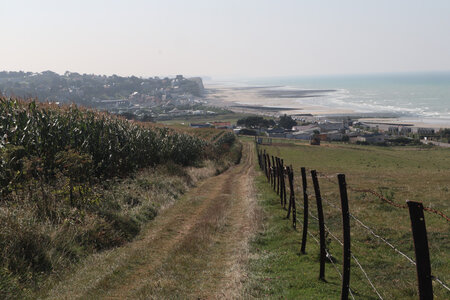 20210903 Dieppe - Quiberville, IMG_3109 La descente vers Quiberville