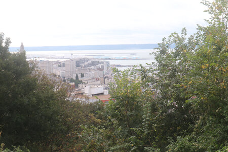 20210909 Montivilliers - Le Havre, IMG_3333 Le Havre depuis le point de vue de la rue du Fort