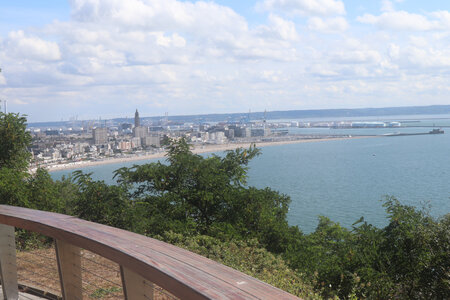 20210909 Montivilliers - Le Havre, IMG_3349 Vue depuis la table d’orientation de Saint-Adresse