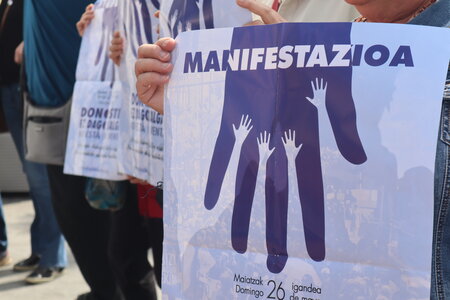 21/05/2024 Rueda de prensa Donostia Defendatuz Manifestación, IMG_1556