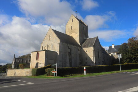20220910 De Ver-sur-Mer à Port-en-Bessin, IMG_3958 L’église de Saint-Côme-de-Fresne