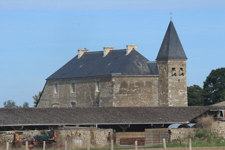 20220912 De Vierville-sur-Mer à Isigny-sur-Mer, IMG_4077 Le manoir de la Rivière, Géfosse-Fontenay