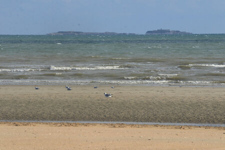 20220915 De Utah Beach à Sainte-Mère-Eglise, IMG_4192  Vue sur Saint-Vaast à Utah Beach à Audouville-la-Hubert