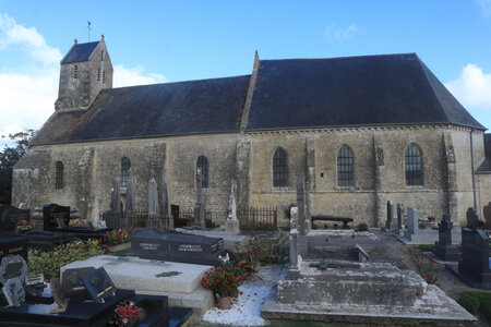 20220916 De Sainte-Mère-Eglise à Quinéville, IMG_4230 Eglise Saint-Nicolas à Azeville