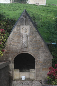 20220916 De Sainte-Mère-Eglise à Quinéville, IMG_4237 La fontaine Saint-Marcouf